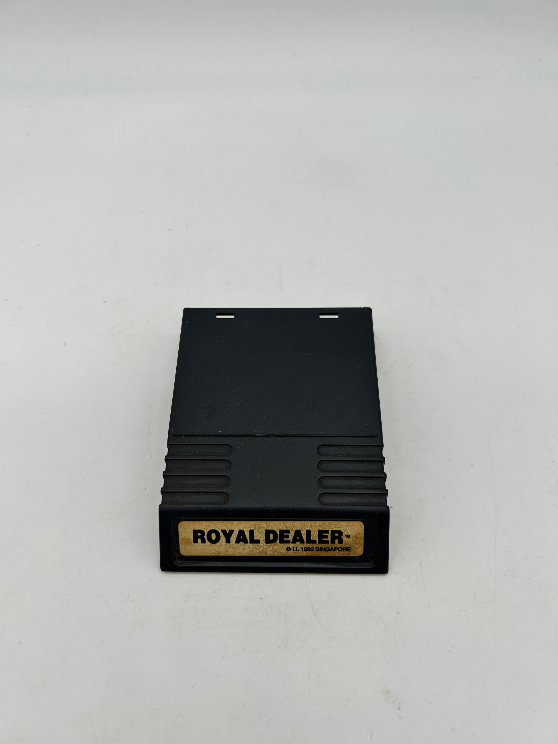 PiXEL-RETRO.COM : INTELLIVISION GAME, OVERLAY NTSC ROYAL DEALER