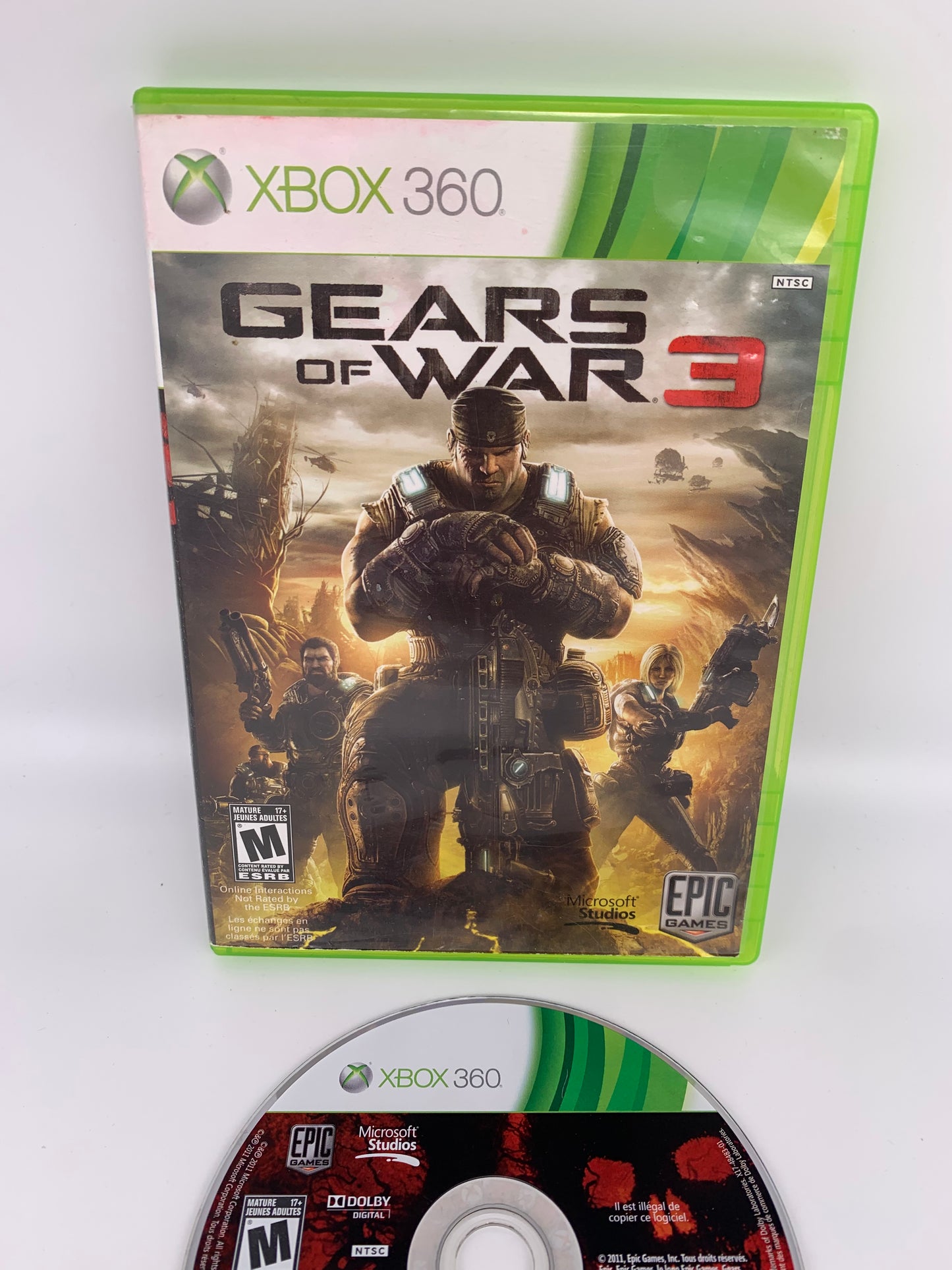 MiCROSOFT XBOX 360 | GEARS OF WAR 3