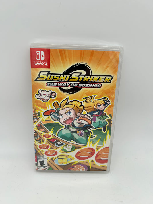 PiXEL-RETRO.COM : NINTENDO SWITCH NEW SEALED IN BOX COMPLETE MANUAL GAME NTSC SUSHI STRIKER THE WAY OF SUSHIDO