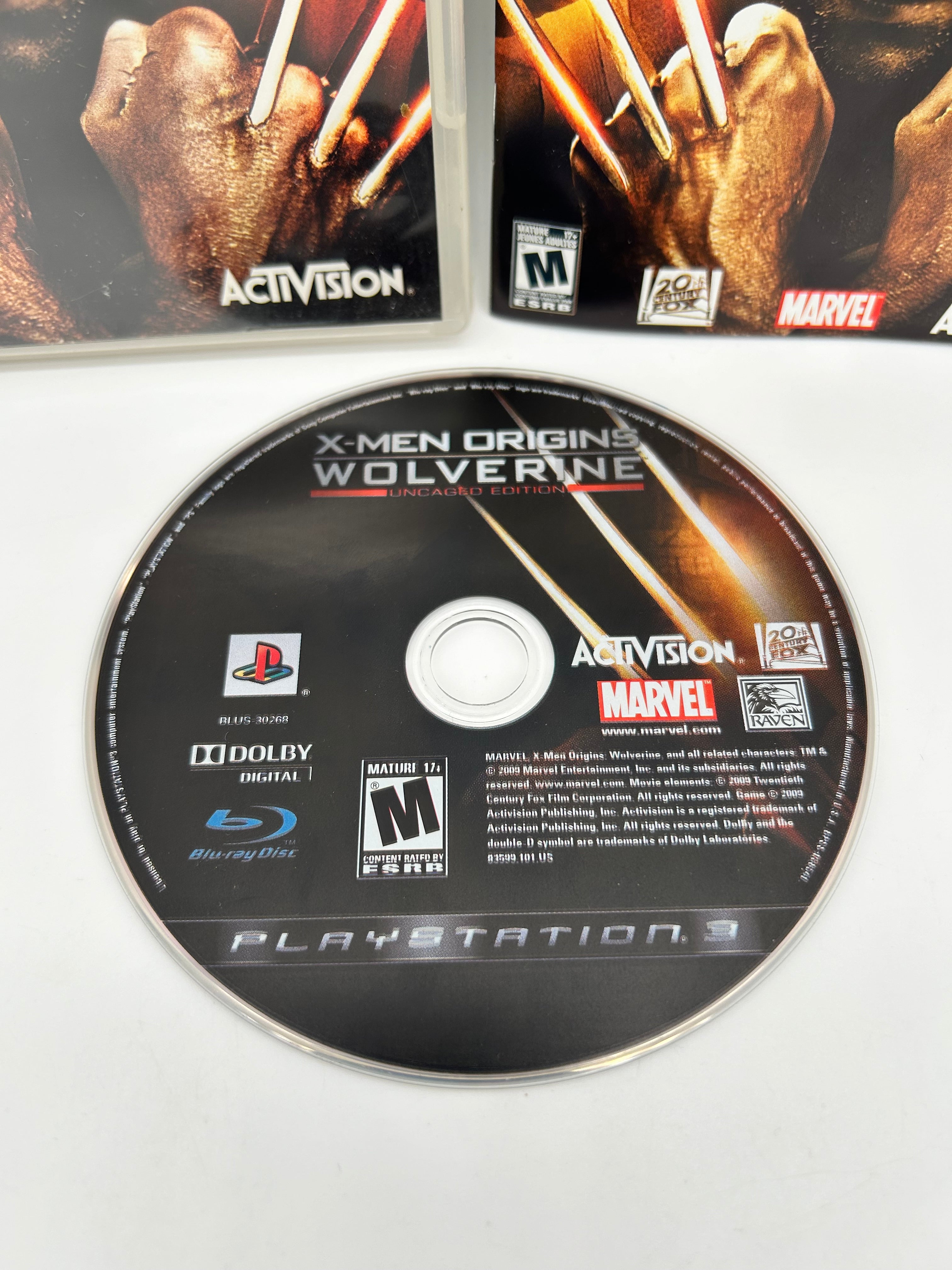 X-Men Origins: Wolverine Uncaged deals Edition - PlayStation 3/PS3