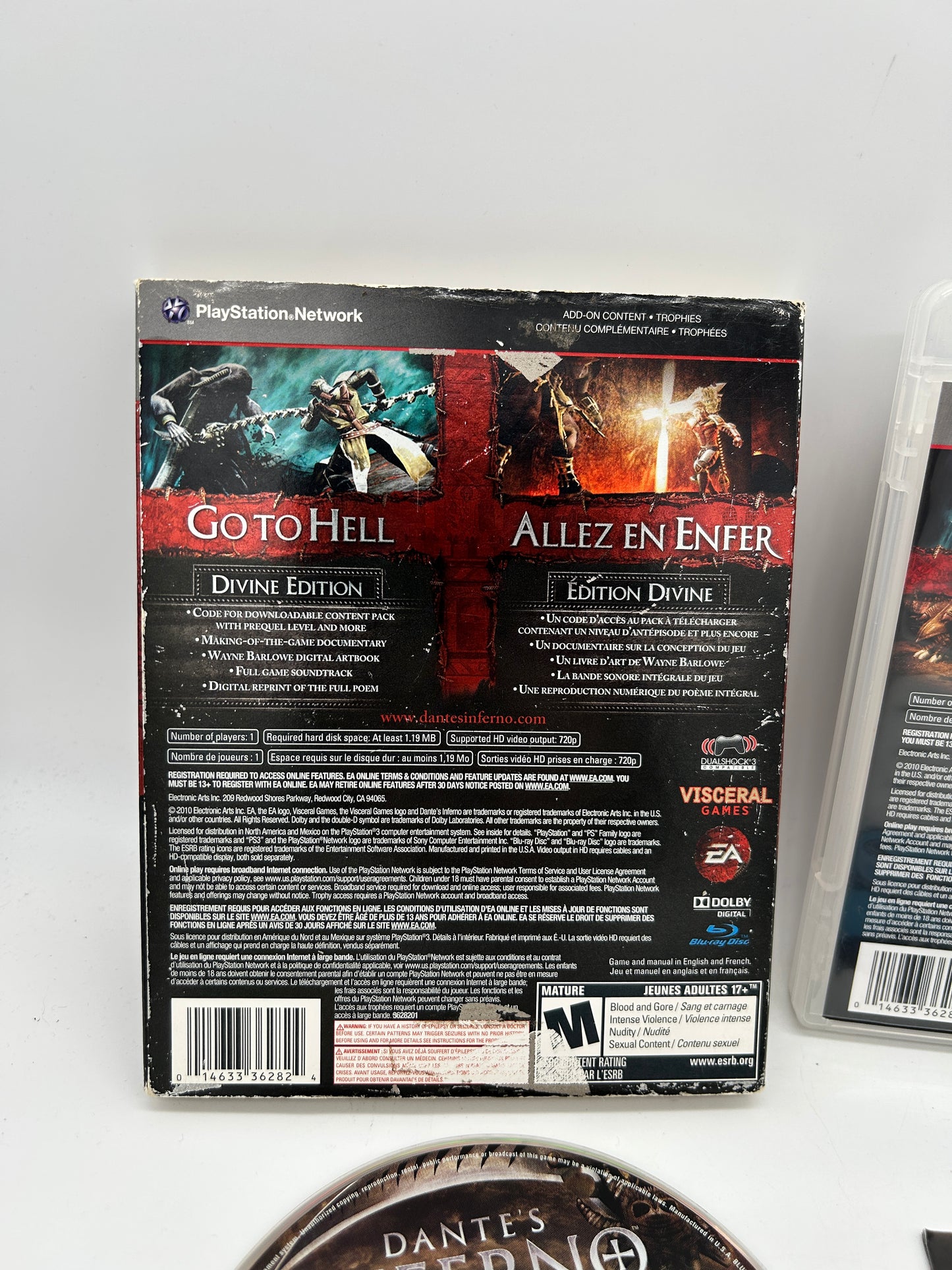 SONY PLAYSTATiON 3 [PS3] | DANTES iNFERNO | DIViNE EDiTiON