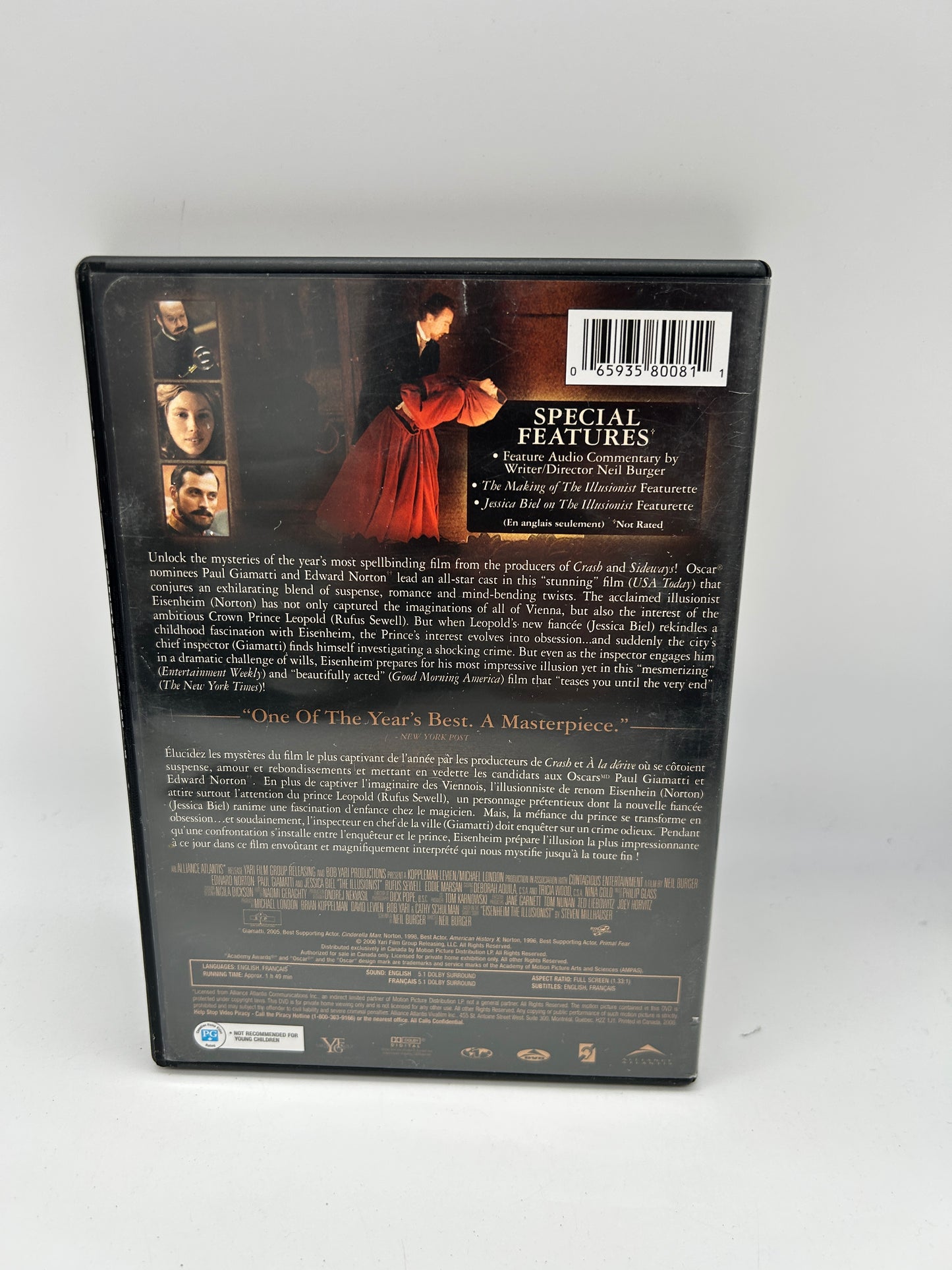 FiLM DVD | L'iLLUSiONNiSTE [THE iLLUSiONiST]