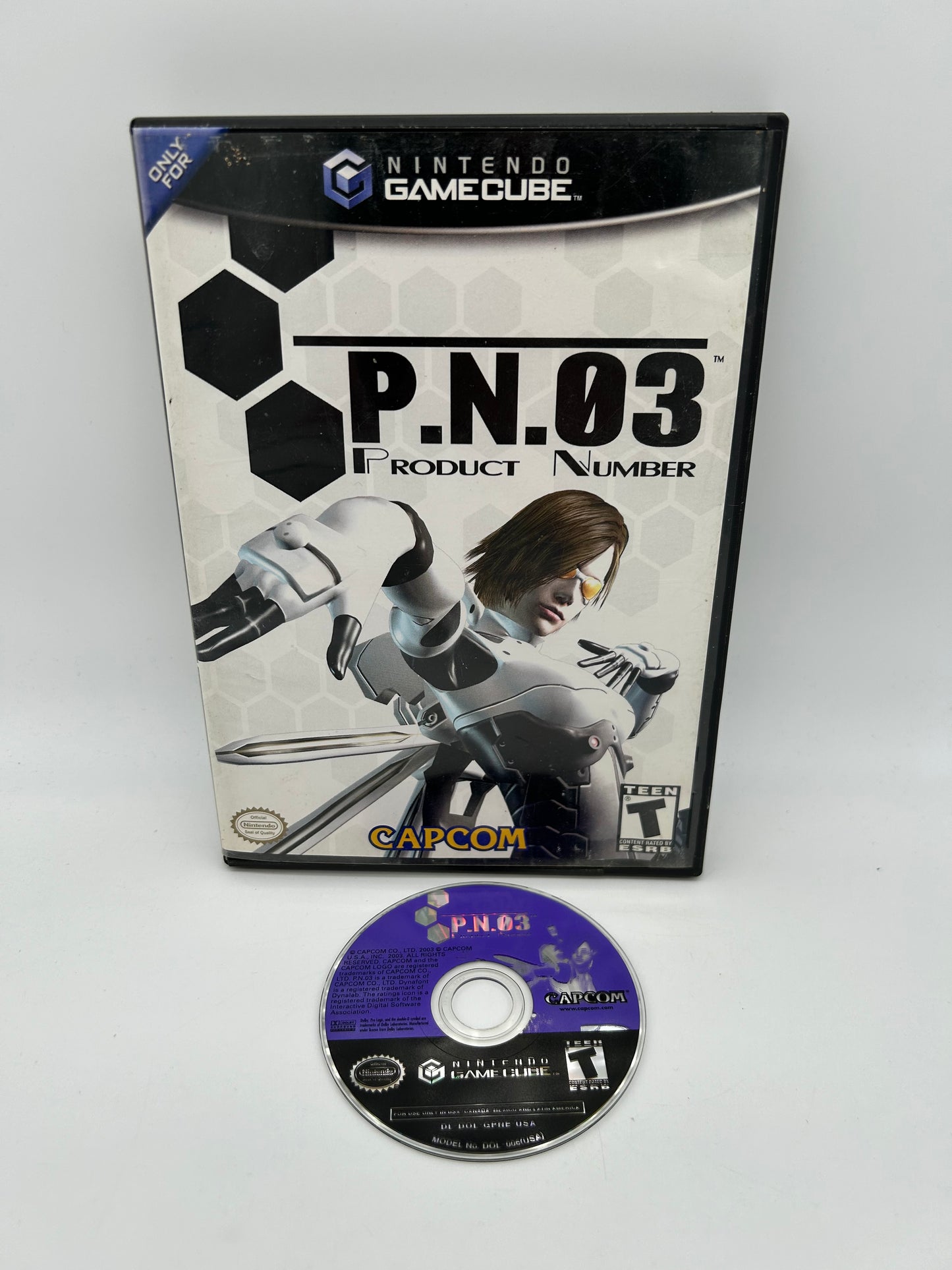 PiXEL-RETRO.COM : NINTENDO GAMECUBE COMPLETE CIB BOX MANUAL GAME NTSC PN 03 PRODUCT NUMBER