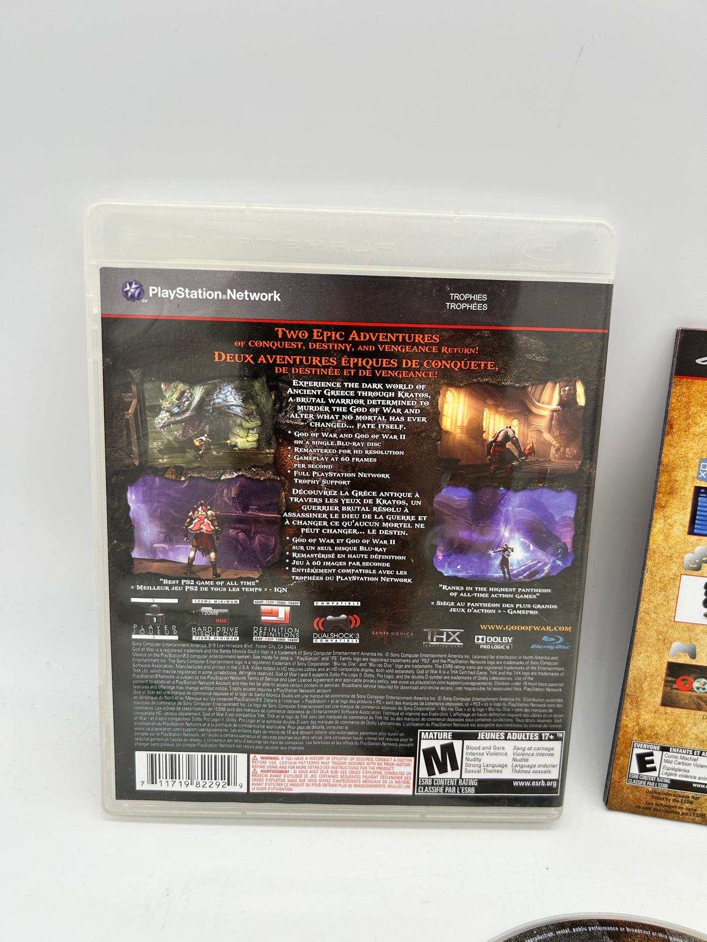 SONY PLAYSTATiON 3 [PS3] | GOD OF WAR COLLECTION