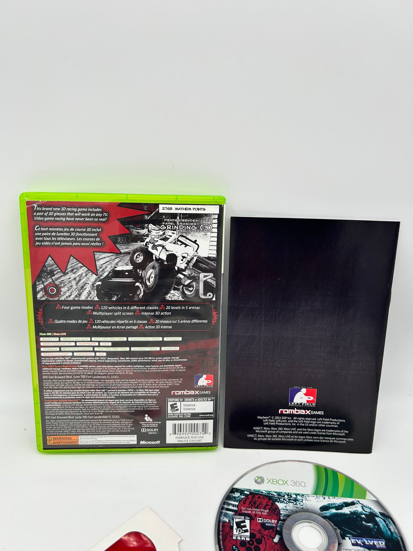 MiCROSOFT XBOX 360 | MAYHEM 3D
