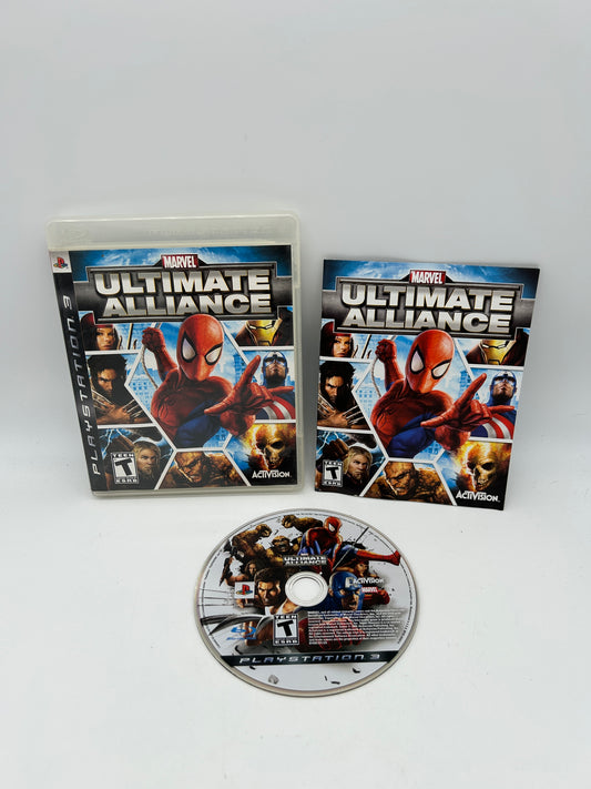 PiXEL-RETRO.COM : SONY PLAYSTATION 3 (PS3) COMPLET CIB BOX MANUAL GAME NTSC MARVEL ULTIMATE ALLIANCE 
