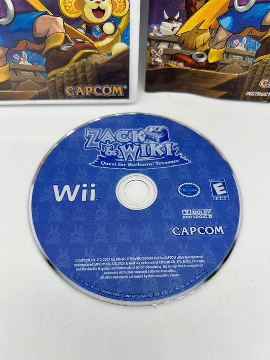 NiNTENDO Wii | ZACK & WiKi QUEST FOR BARBAROS TREASURE