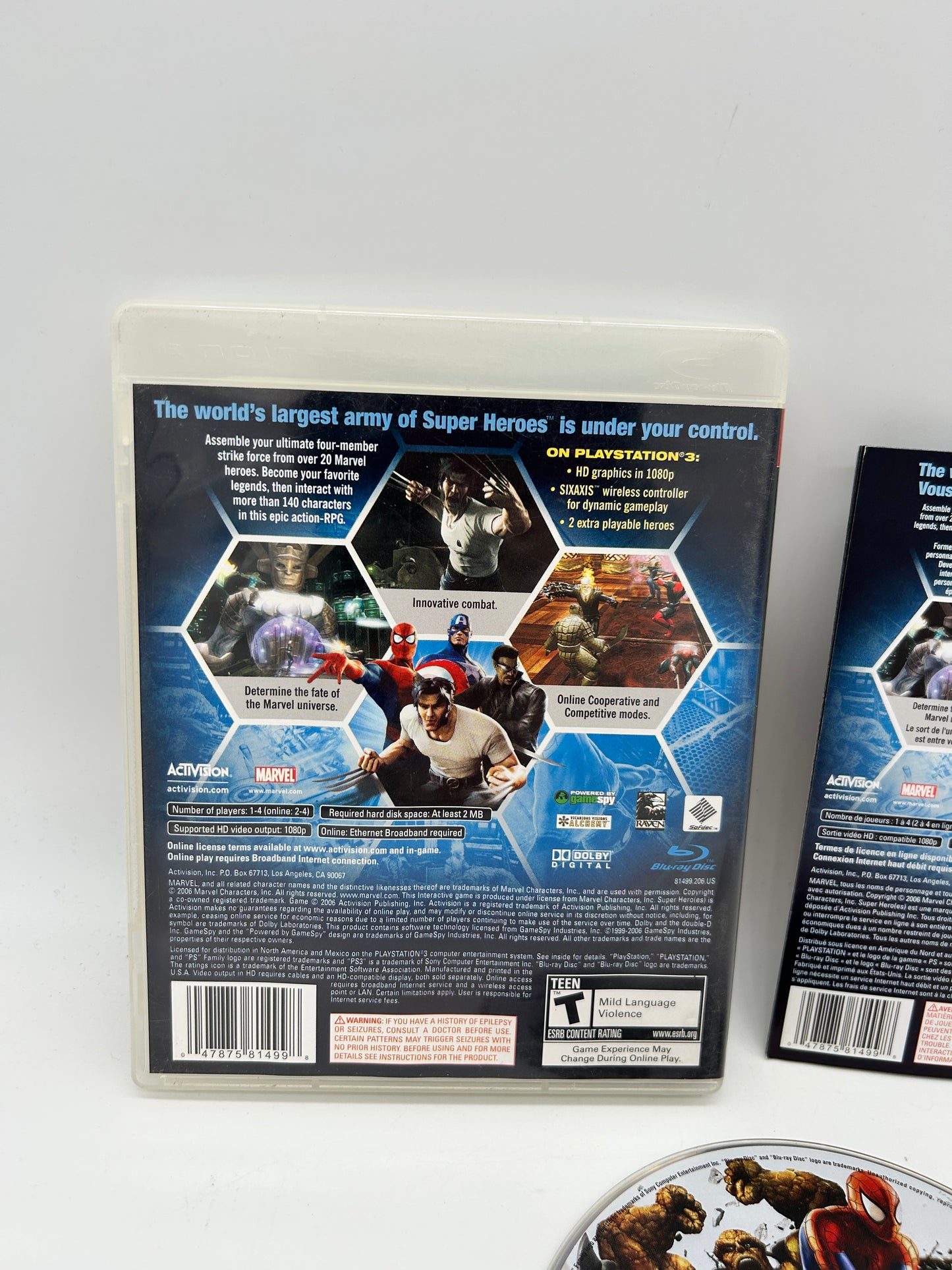 SONY PLAYSTATiON 3 [PS3] | MARVEL ULTiMATE ALLiANCE