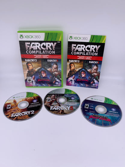 PiXEL-RETRO.COM : MICROSOFT XBOX 360 COMPLETE CIB BOX MANUAL GAME NTSC FARCRY FAR CRY COMPILATION 2 3 BLOOD DRAGON