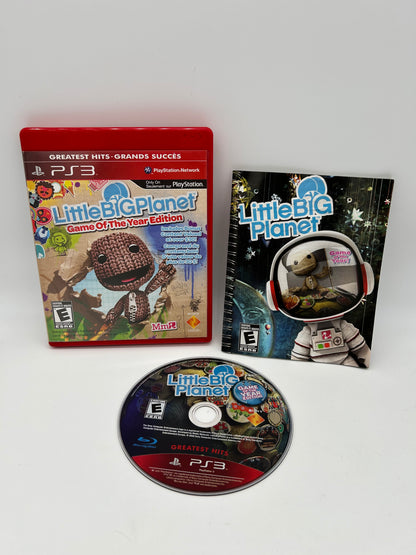 PiXEL-RETRO.COM : SONY PLAYSTATION 3 (PS3) COMPLET CIB BOX MANUAL GAME NTSC LITTLE BIG PLANET