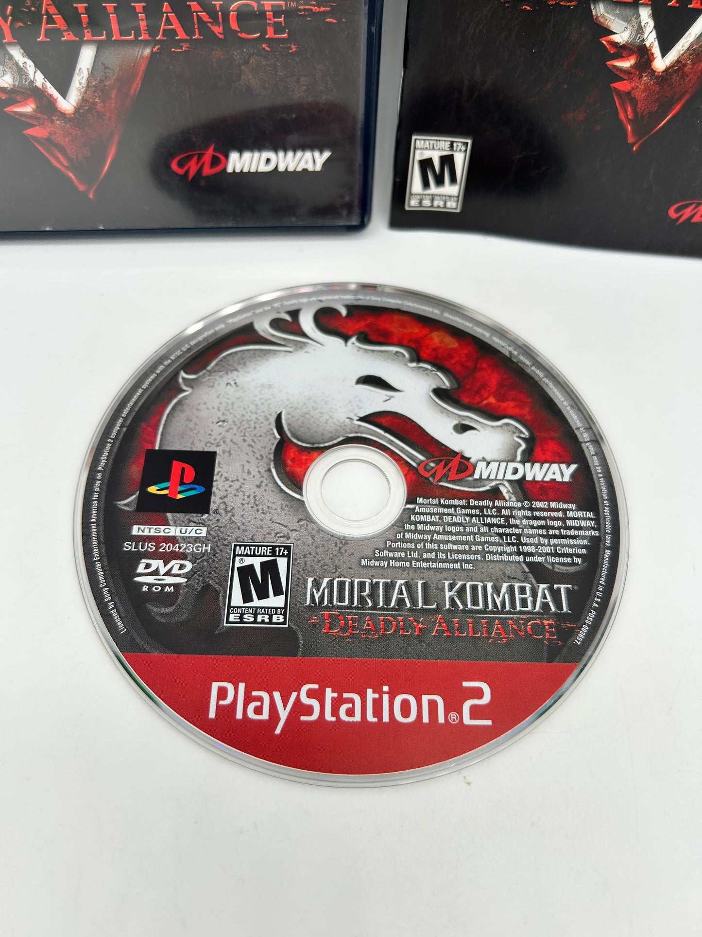 SONY PLAYSTATiON 2 [PS2] | MORTAL KOMBAT DEADLY ALLiANCE | GREATEST HiTS