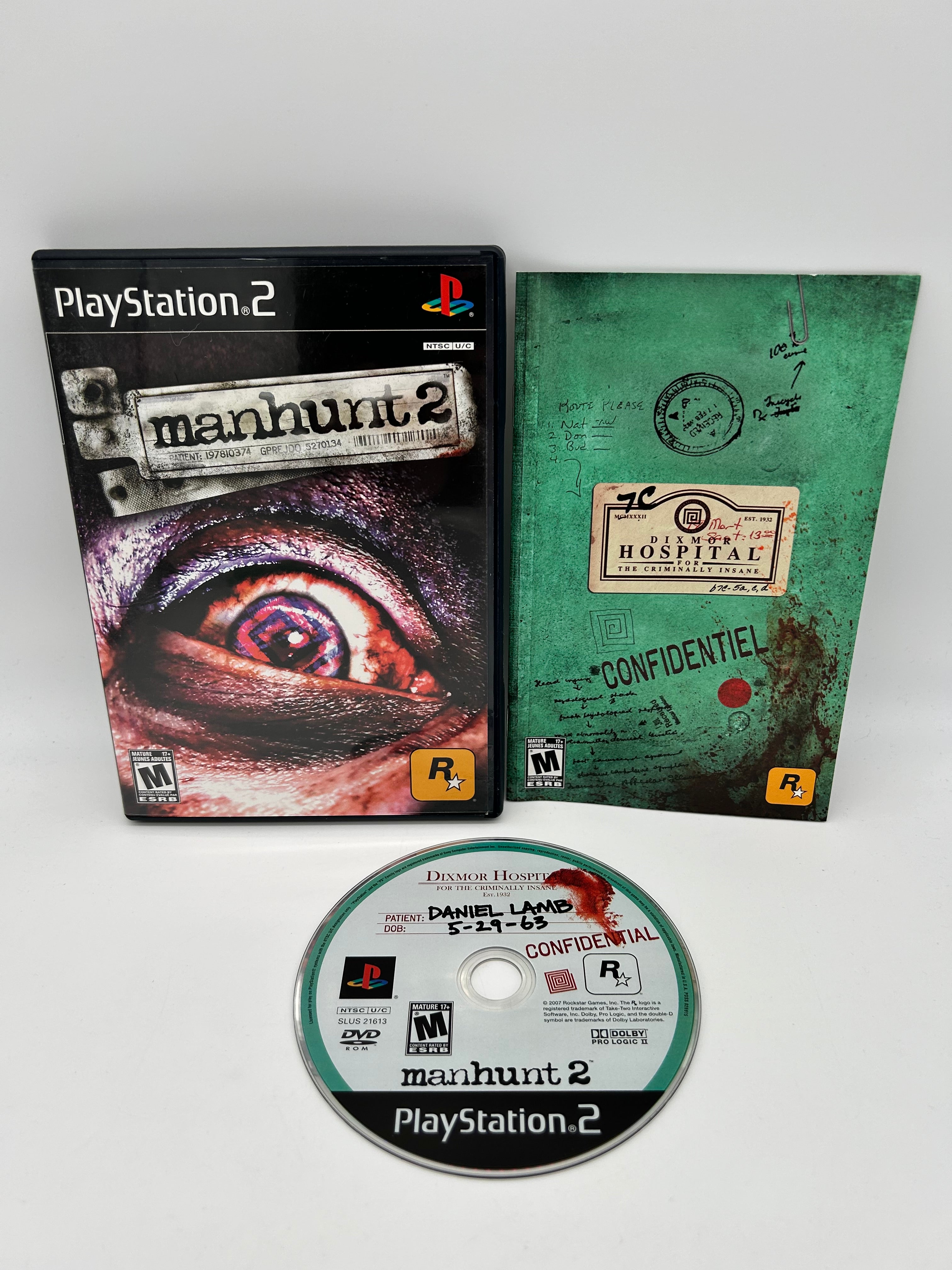 Manhunt 2 ps2 for sale online