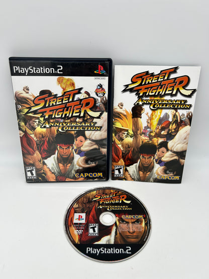 PiXEL-RETRO.COM : SONY PLAYSTATION 2 (PS2) COMPLET CIB BOX MANUAL GAME NTSC STREET FIGHTER ANNIVERSARY COLLECTION