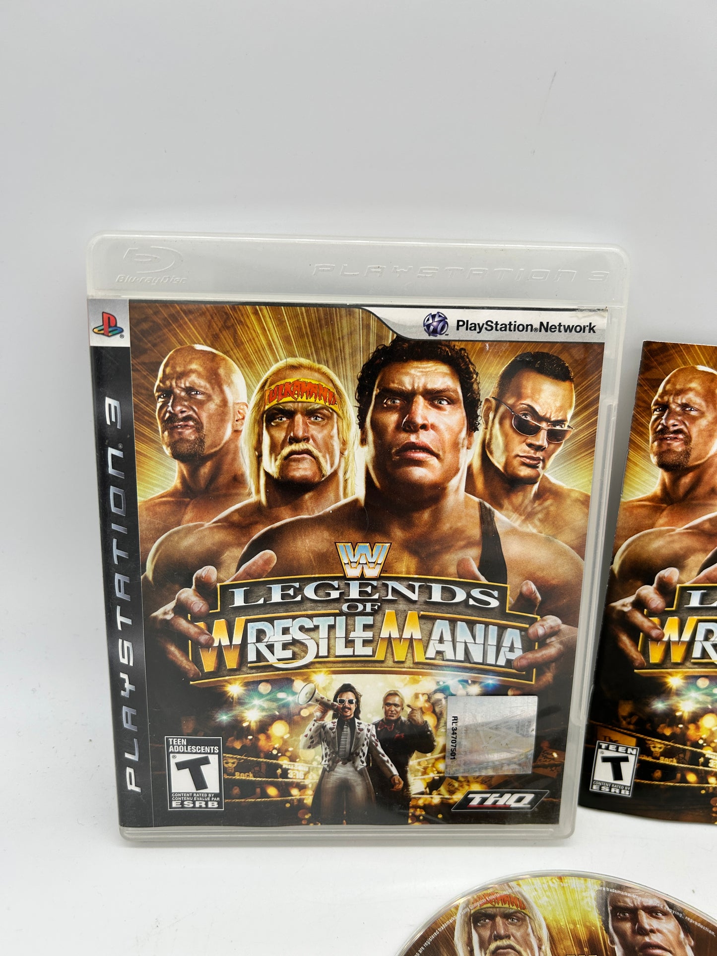 SONY PLAYSTATiON 3 [PS3] | WWE LEGENDS OF WRESTLEMANiA
