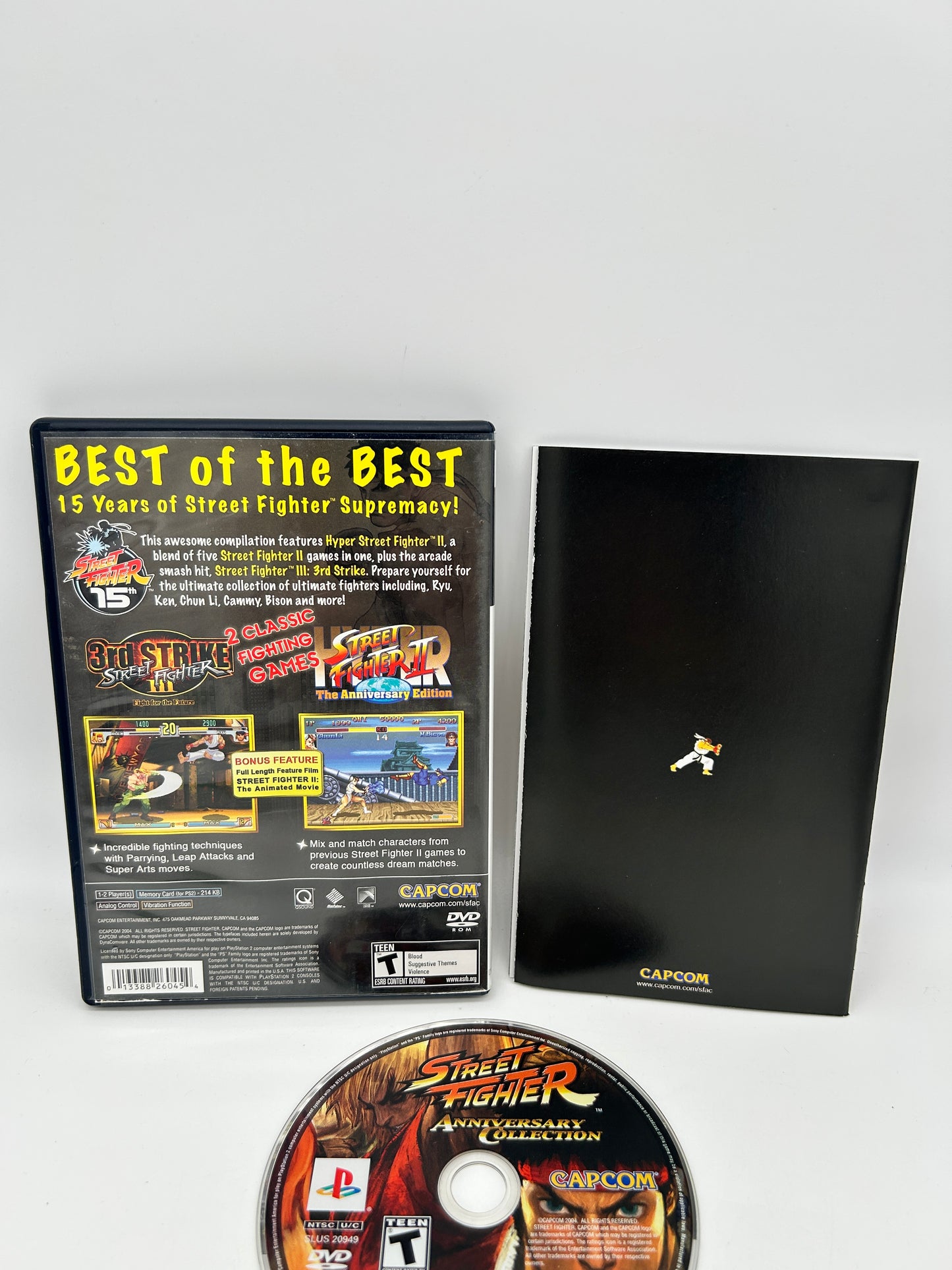 SONY PLAYSTATION 2 [PS2] | STREET FIGHTER ANNIVERSARY COLLECTION