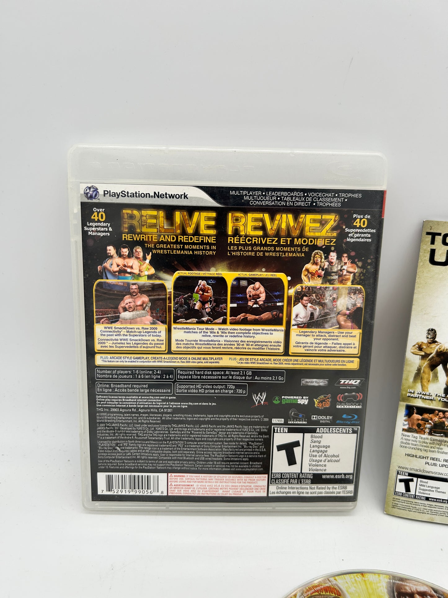 SONY PLAYSTATiON 3 [PS3] | WWE LEGENDS OF WRESTLEMANiA