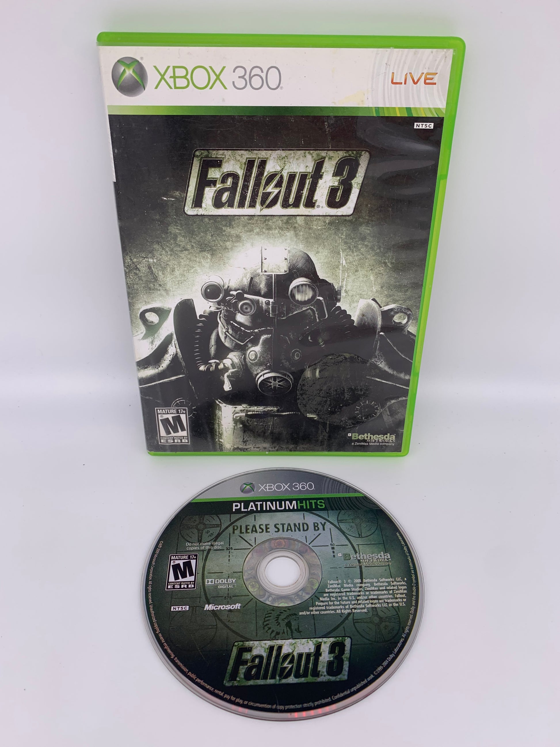 PiXEL-RETRO.COM : MICROSOFT XBOX 360 COMPLETE CIB BOX MANUAL GAME NTSC FALLOUT 3