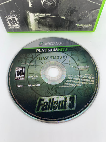 MiCROSOFT XBOX 360 | FALLOUT 3 | PLATiNUM HiTS