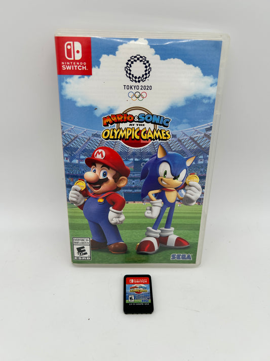 PiXEL-RETRO.COM : NINTENDO SWITCH NEW SEALED IN BOX COMPLETE MANUAL GAME NTSC MARIO & SONIC AT THE OLYMPIC GAMES TOKYO 2020