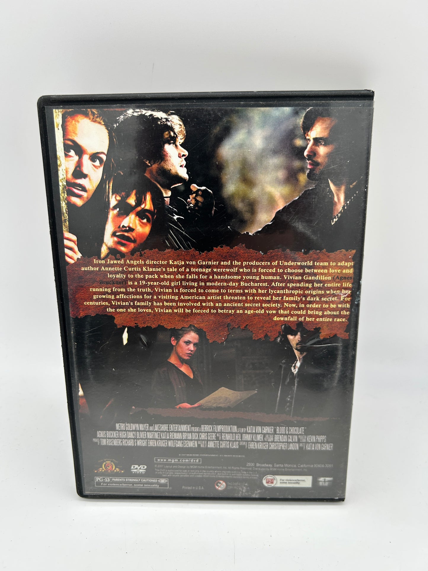 FiLM DVD | BLOOD & CHOCOLATE