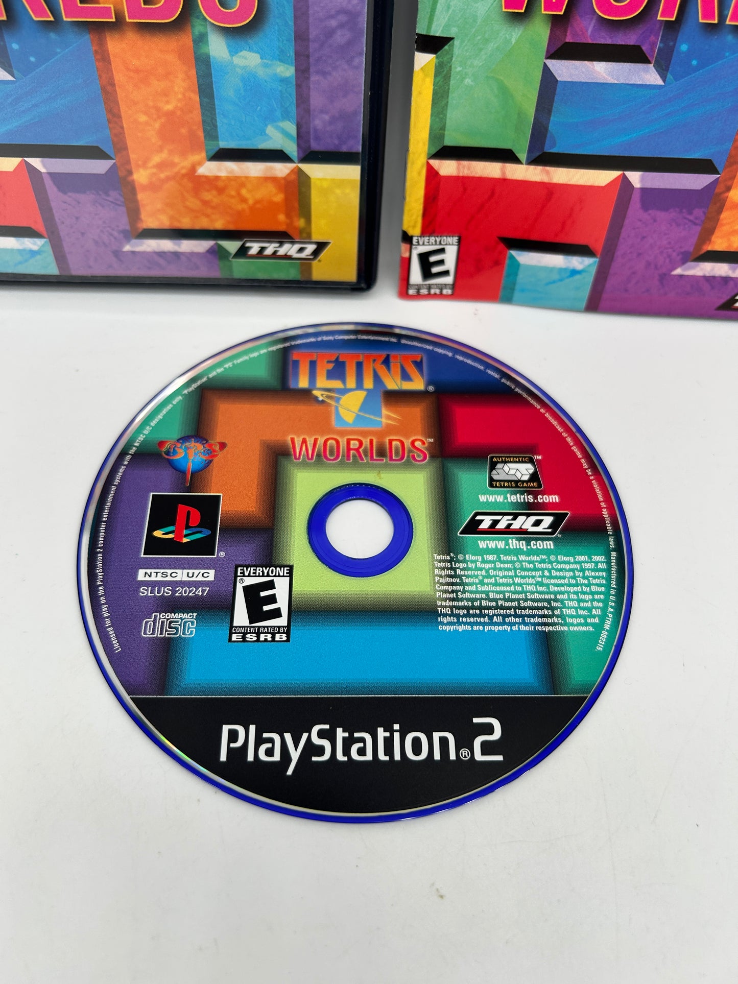SONY PLAYSTATiON 2 [PS2] | TETRiS WORLDS