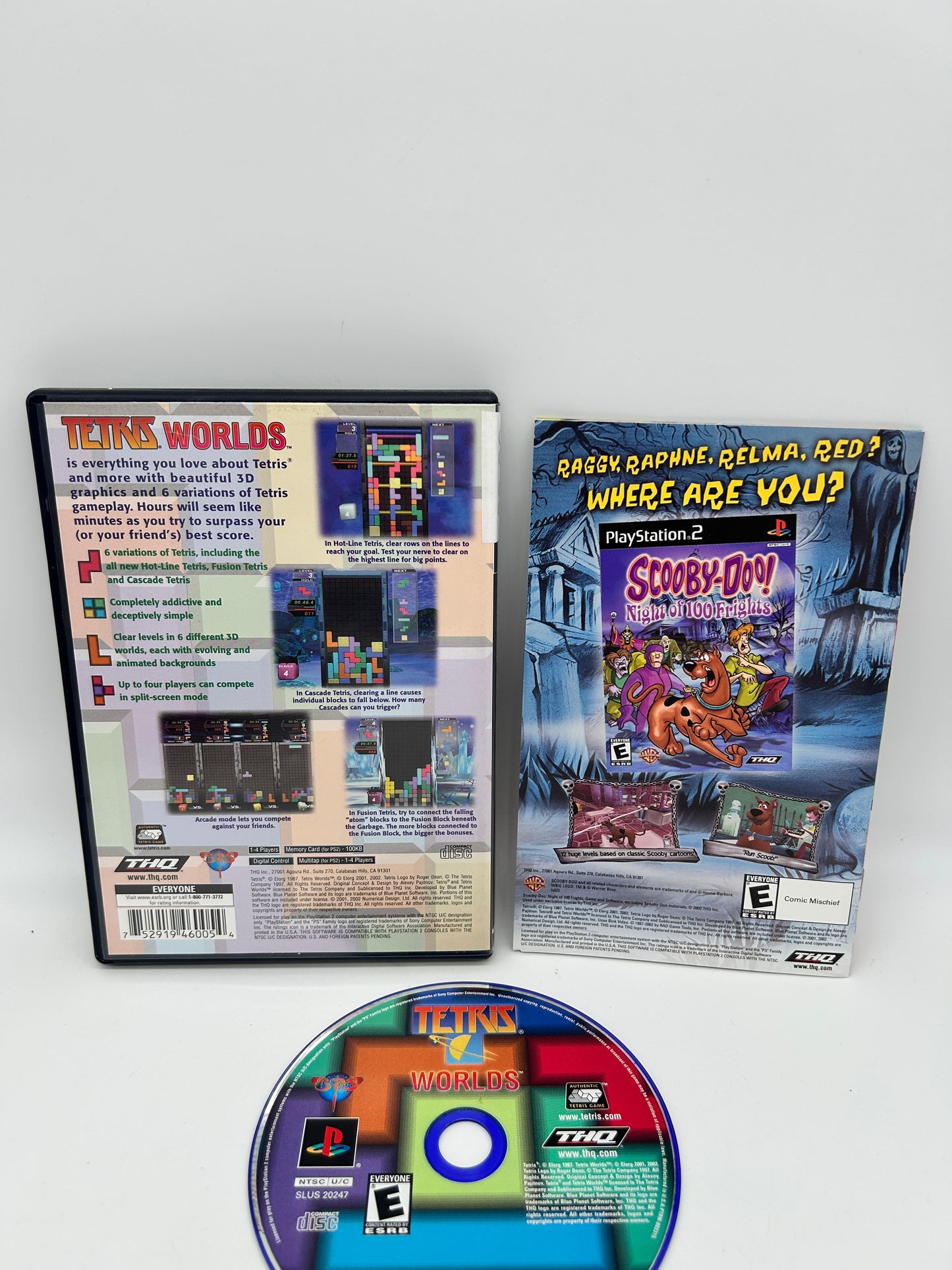 SONY PLAYSTATiON 2 [PS2] | TETRiS WORLDS