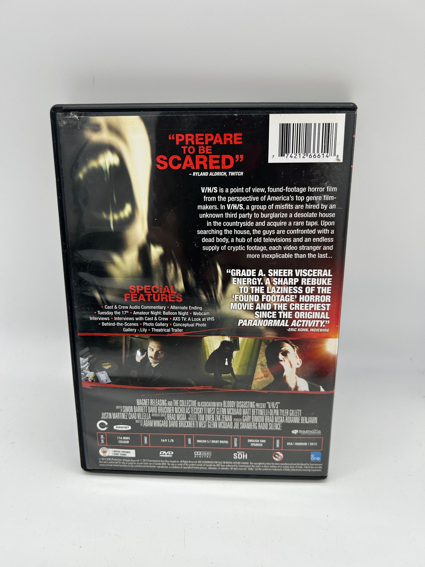 FiLM DVD | V/H/S VHS