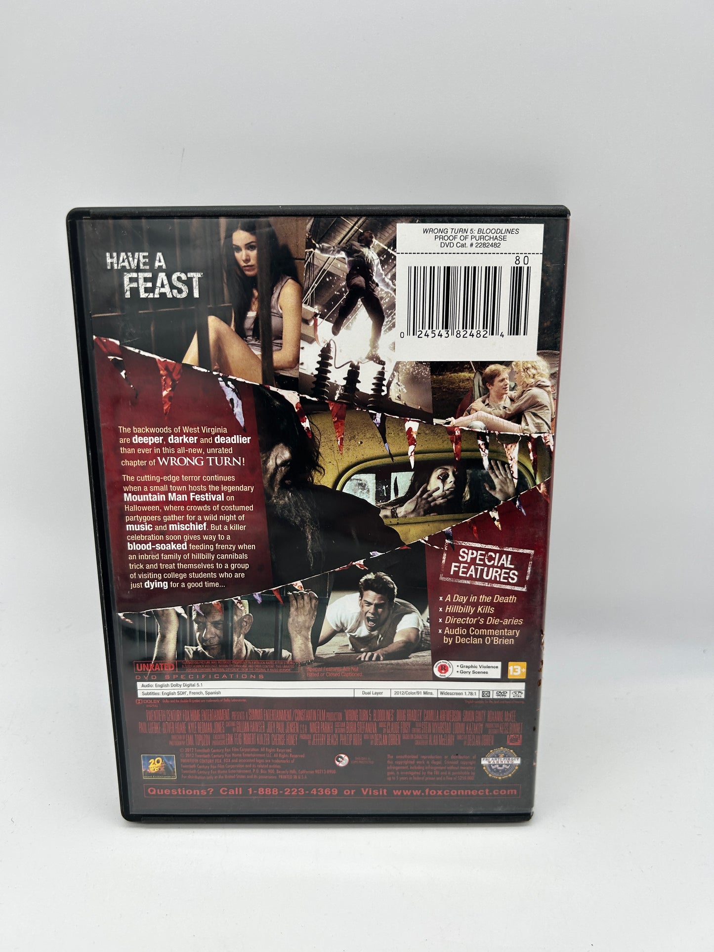 FiLM DVD | WRONG TURN 5 BLOODLiNES