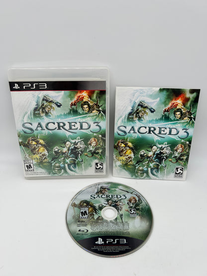 PiXEL-RETRO.COM : SONY PLAYSTATION 3 (PS3) COMPLET CIB BOX MANUAL GAME NTSC SACRED 3
