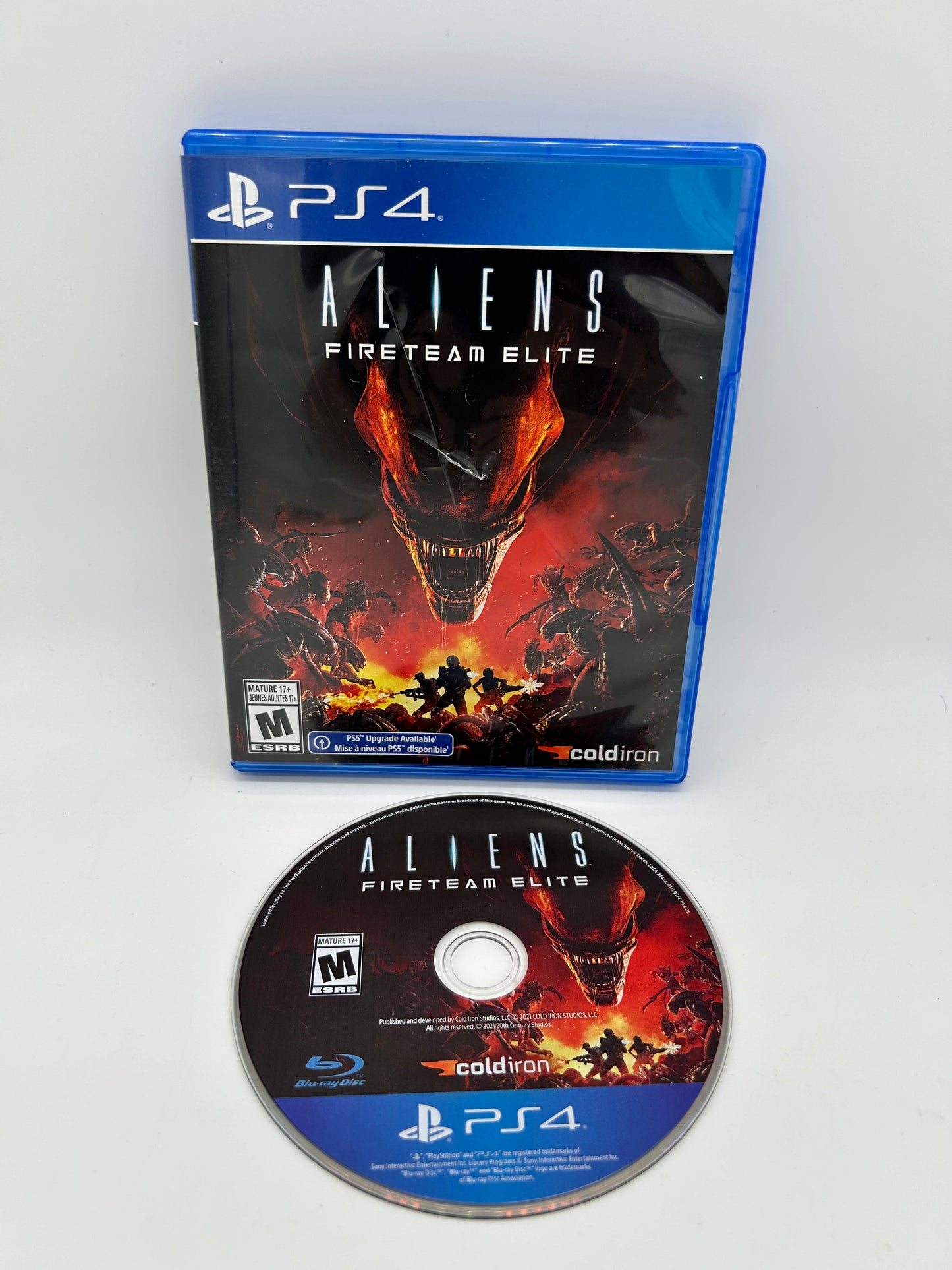 PiXEL-RETRO.COM : SONY PLAYSTATION 4 (PS4) COMPLETE CIB BOX MANUAL GAME NTSC ALIENS FIRETEAM ELITE