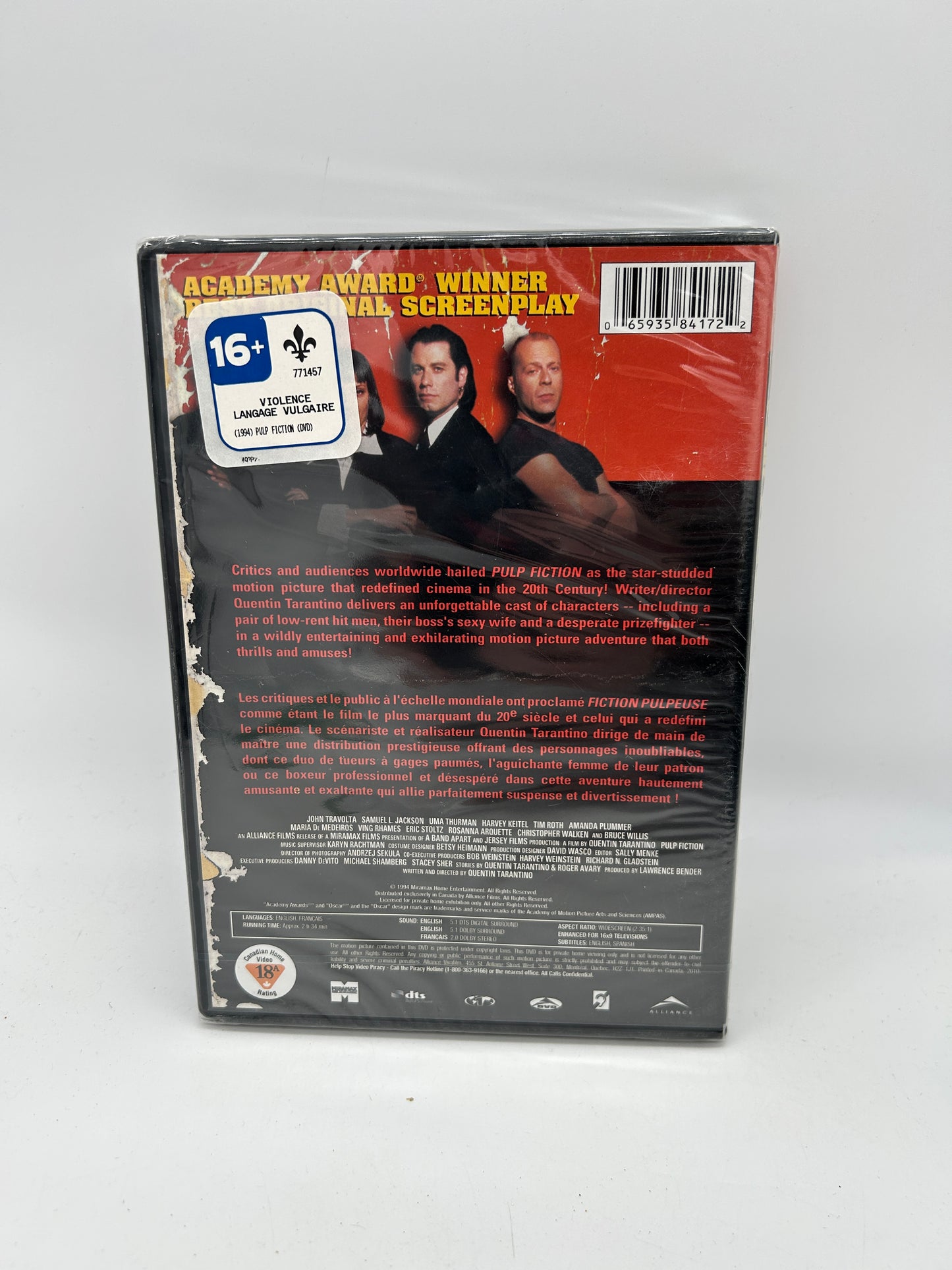 FiLM DVD | FiCTiON PULPEUSE [PULP]