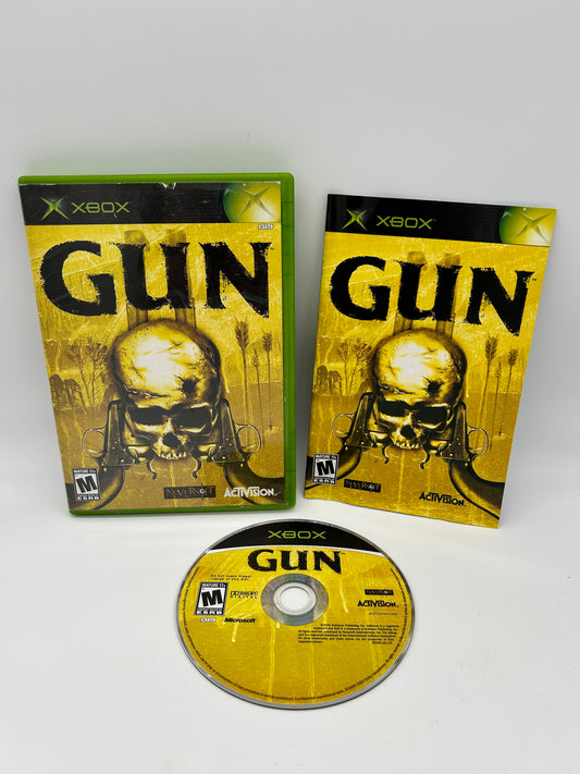 PiXEL-RETRO.COM : MICROSOFT XBOX COMPLETE CIB BOX MANUAL GAME NTSC GUN