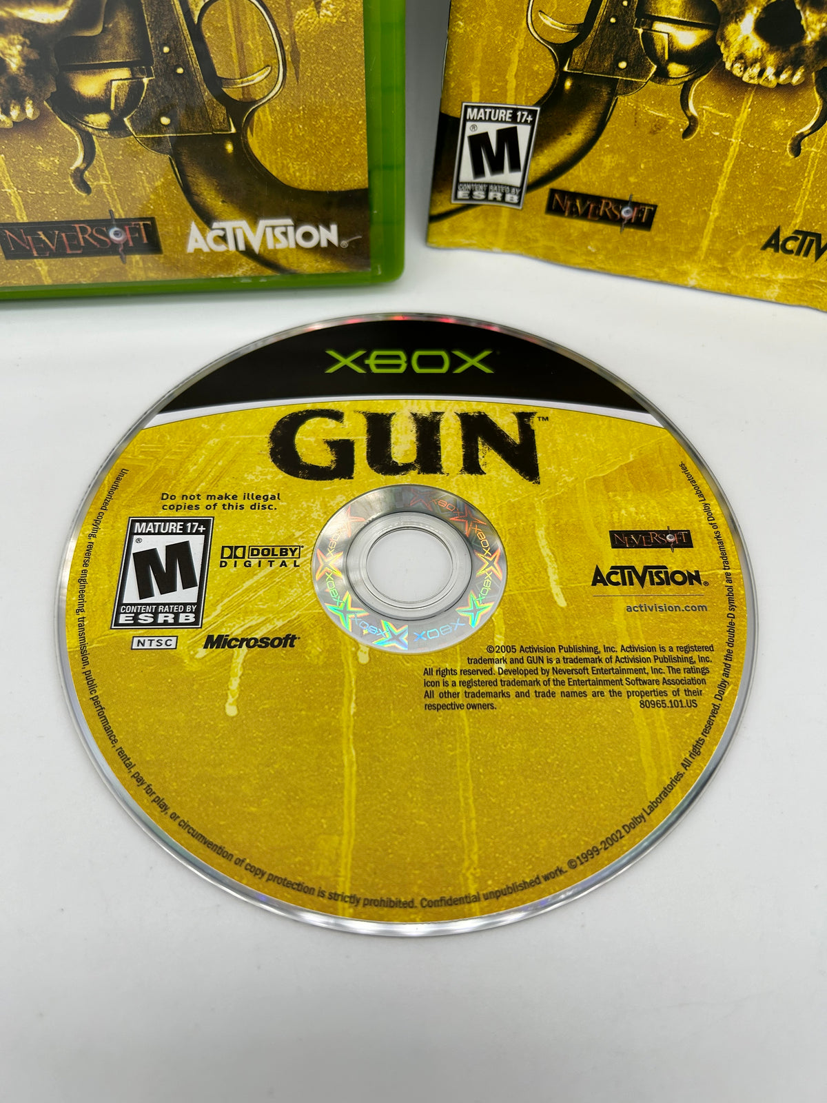 MiCROSOFT XBOX ORiGiNAL | GUN