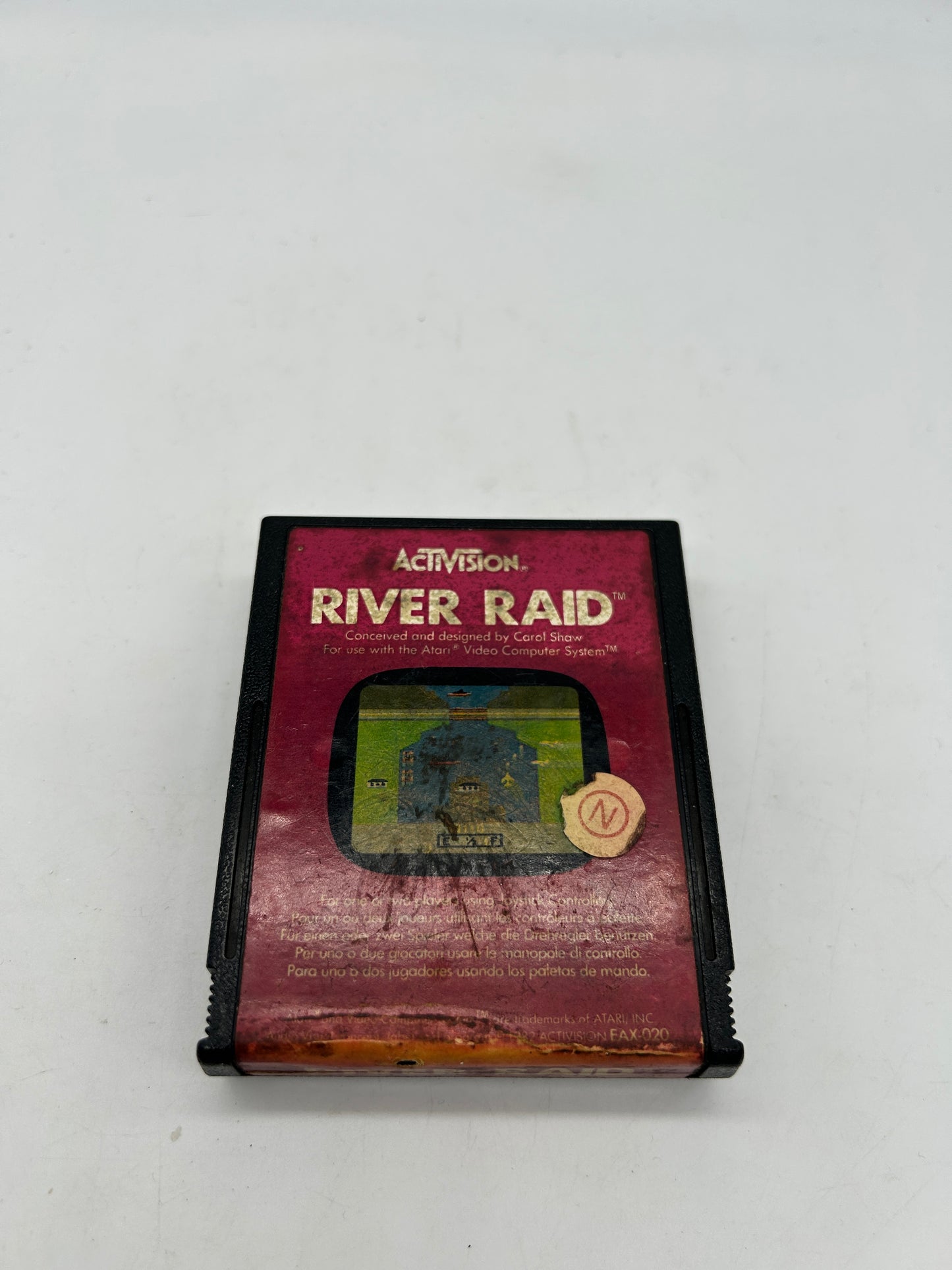 PiXEL-RETRO.COM : ATARI 2600 GAME NTSC RIVER RAID