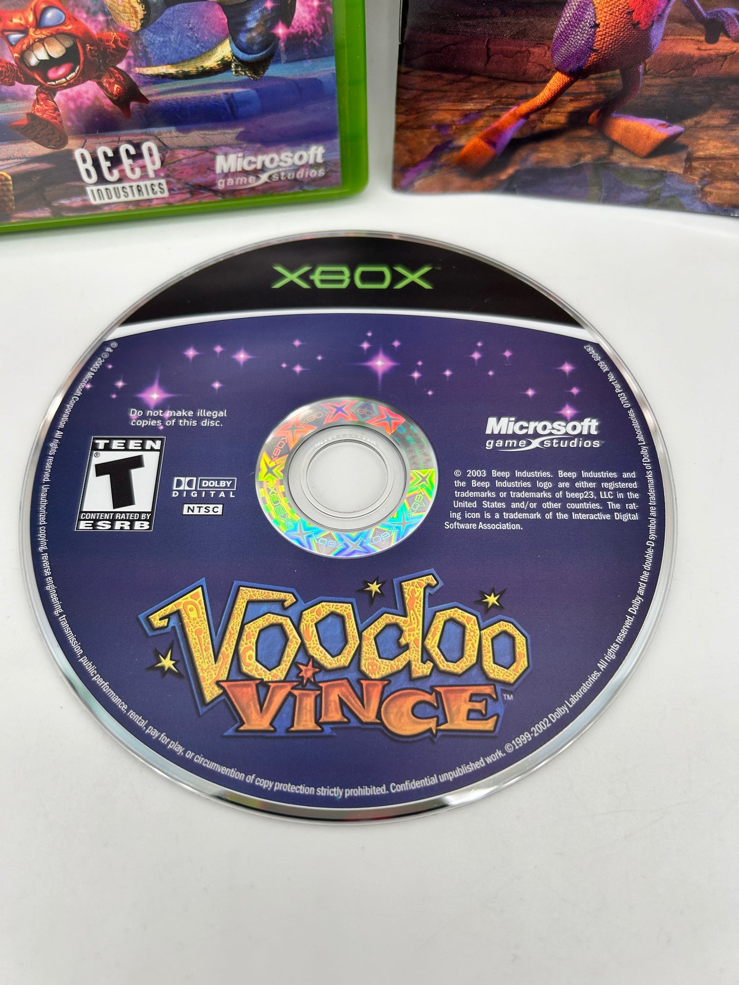 MiCROSOFT XBOX ORiGiNAL | VOODOO Vince FEEL HiS PAiN