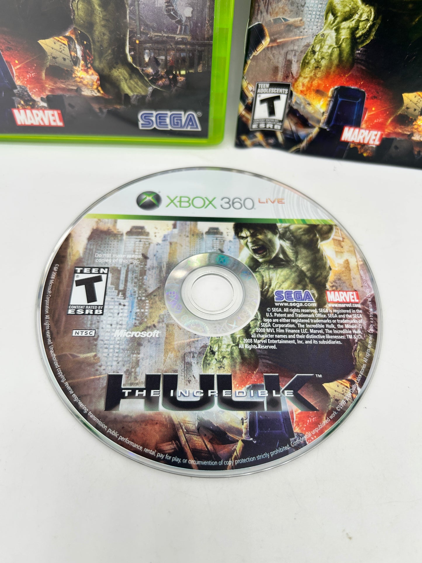 MICROSOFT XBOX 360 | THE INCREDIBLE HULK