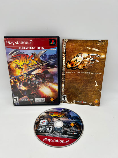 PiXEL-RETRO.COM : SONY PLAYSTATION 2 PS2 COMPLETE CIB BOX MANUAL GAME NTSC JAK X COMBAT RACING