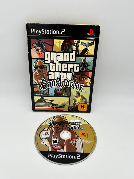 SONY PLAYSTATiON 2 [PS2] | GRAND THEFT AUTO SAN ANDREAS | SPECiAL EDITION