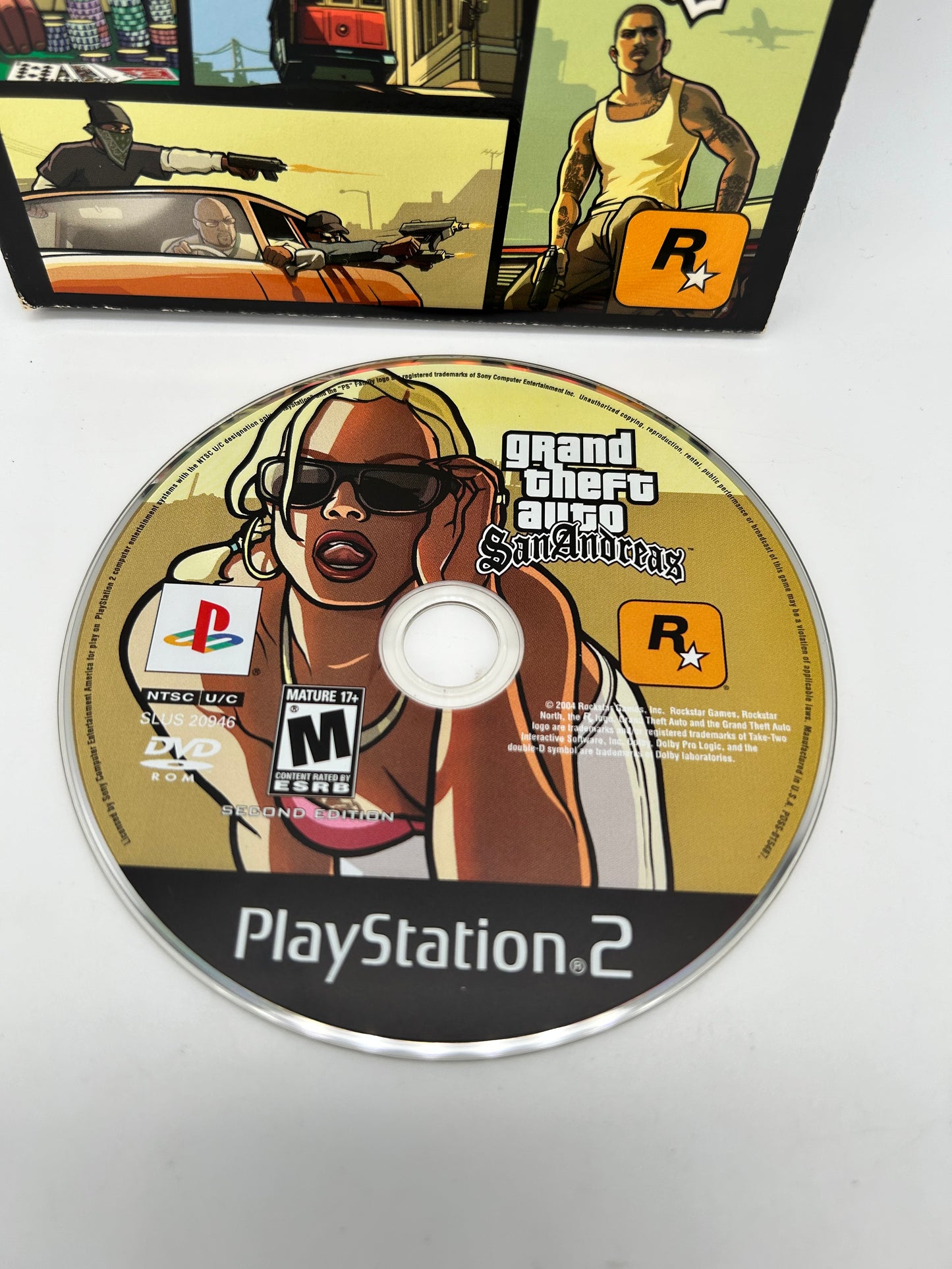 SONY PLAYSTATiON 2 [PS2] | GRAND THEFT AUTO SAN ANDREAS | SPECiAL EDITION