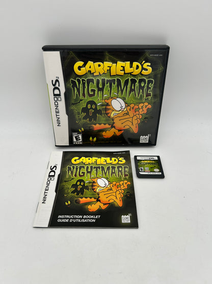 PiXEL-RETRO.COM : NINTENDO DS (DS) COMPLETE CIB BOX MANUAL GAME NTSC GARFIELD'S NIGHTMARE