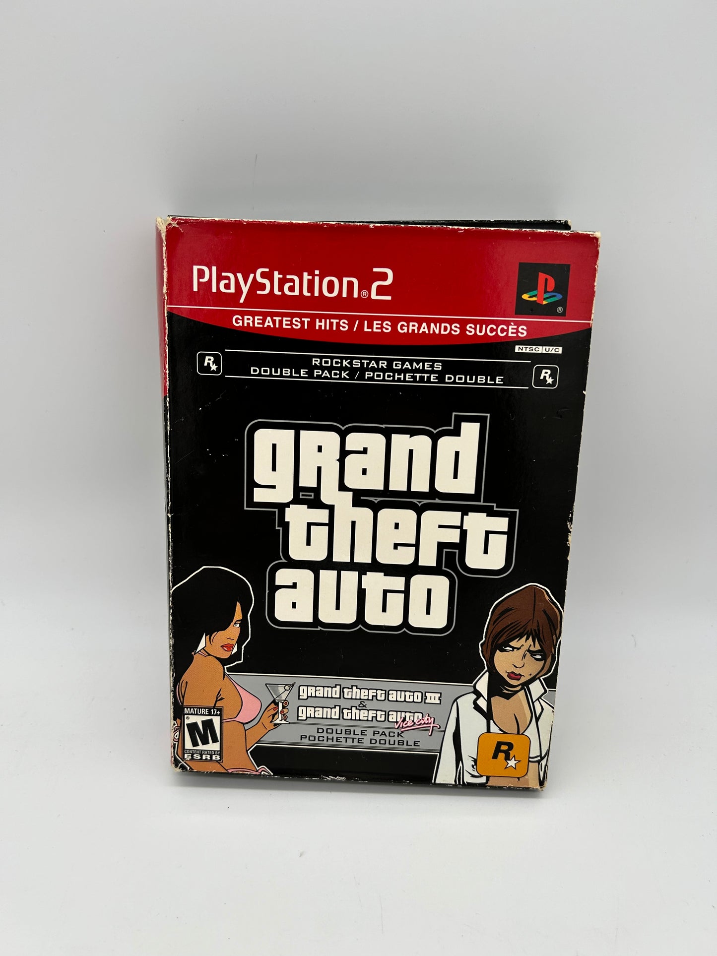 SONY PLAYSTATiON 2 [PS2] | GRAND THEFT AUTO DOUBLE PACK III &amp; ViCE CiTY | GREATEST HiTS