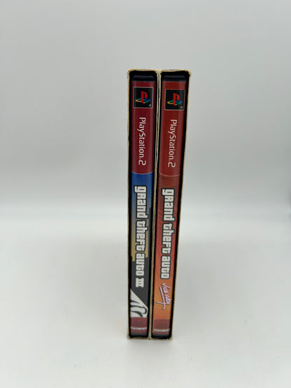 SONY PLAYSTATiON 2 [PS2] | GRAND THEFT AUTO DOUBLE PACK III & ViCE CiTY | GREATEST HiTS