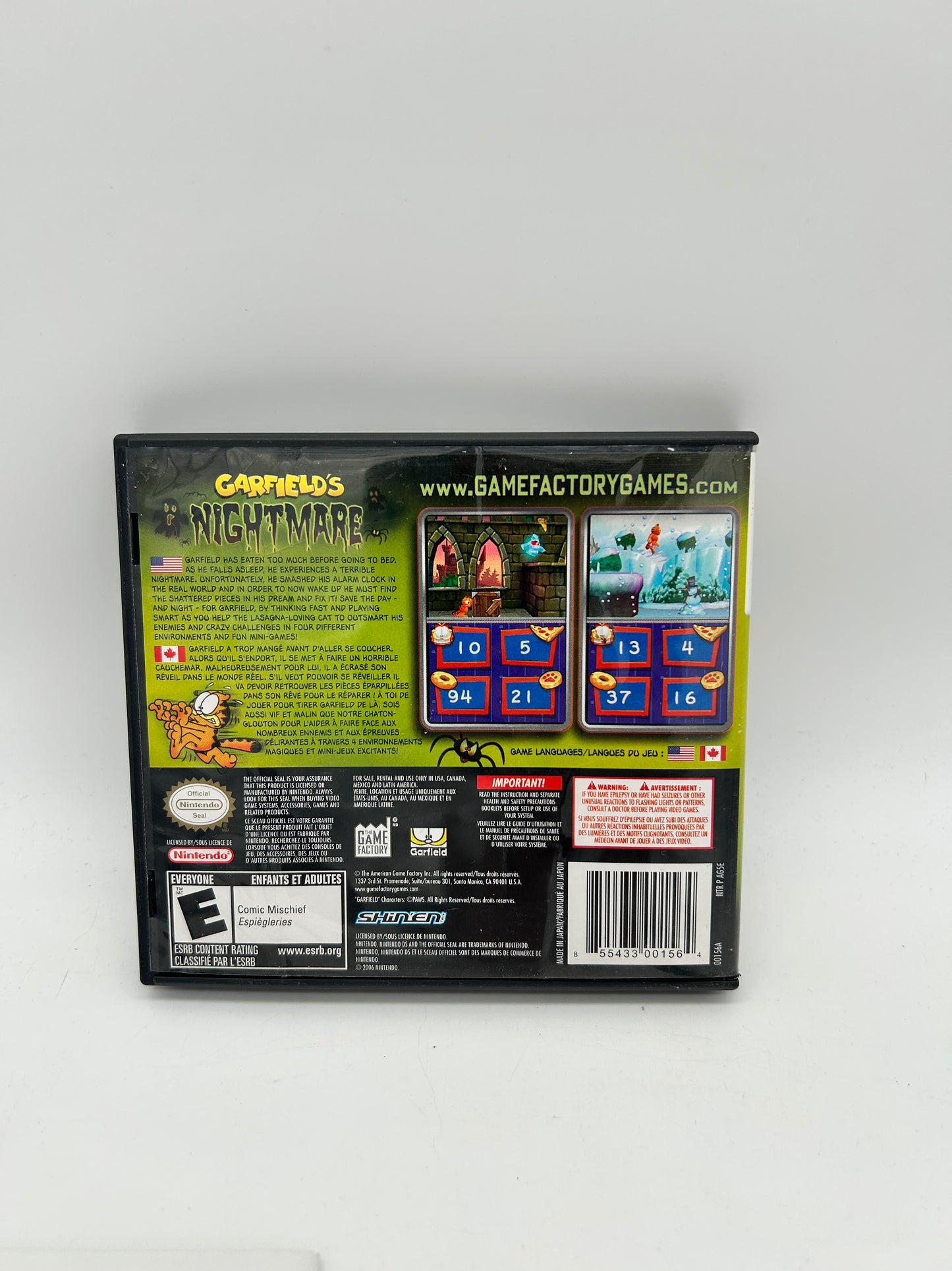NiNTENDO DS | GARFiELDS NiGHTMARE