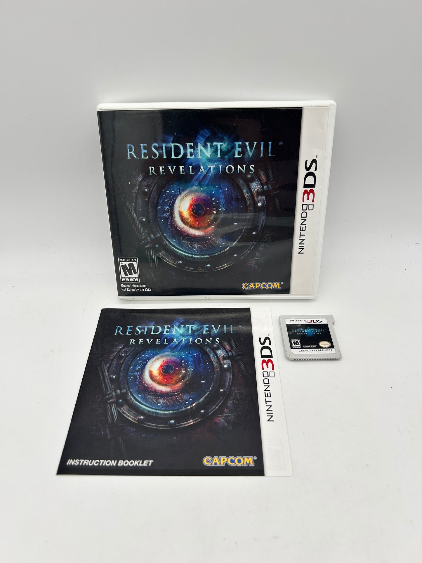 PiXEL-RETRO.COM : NINTENDO 3DS (3DS) COMPLETE CIB BOX MANUAL GAME NTSC RESIDENT EVIL REVELATIONS