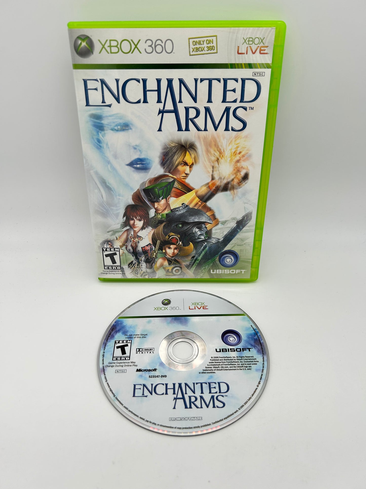 PiXEL-RETRO.COM : MICROSOFT XBOX 360 COMPLETE CIB BOX MANUAL GAME NTSC ENCHANTED ARMS