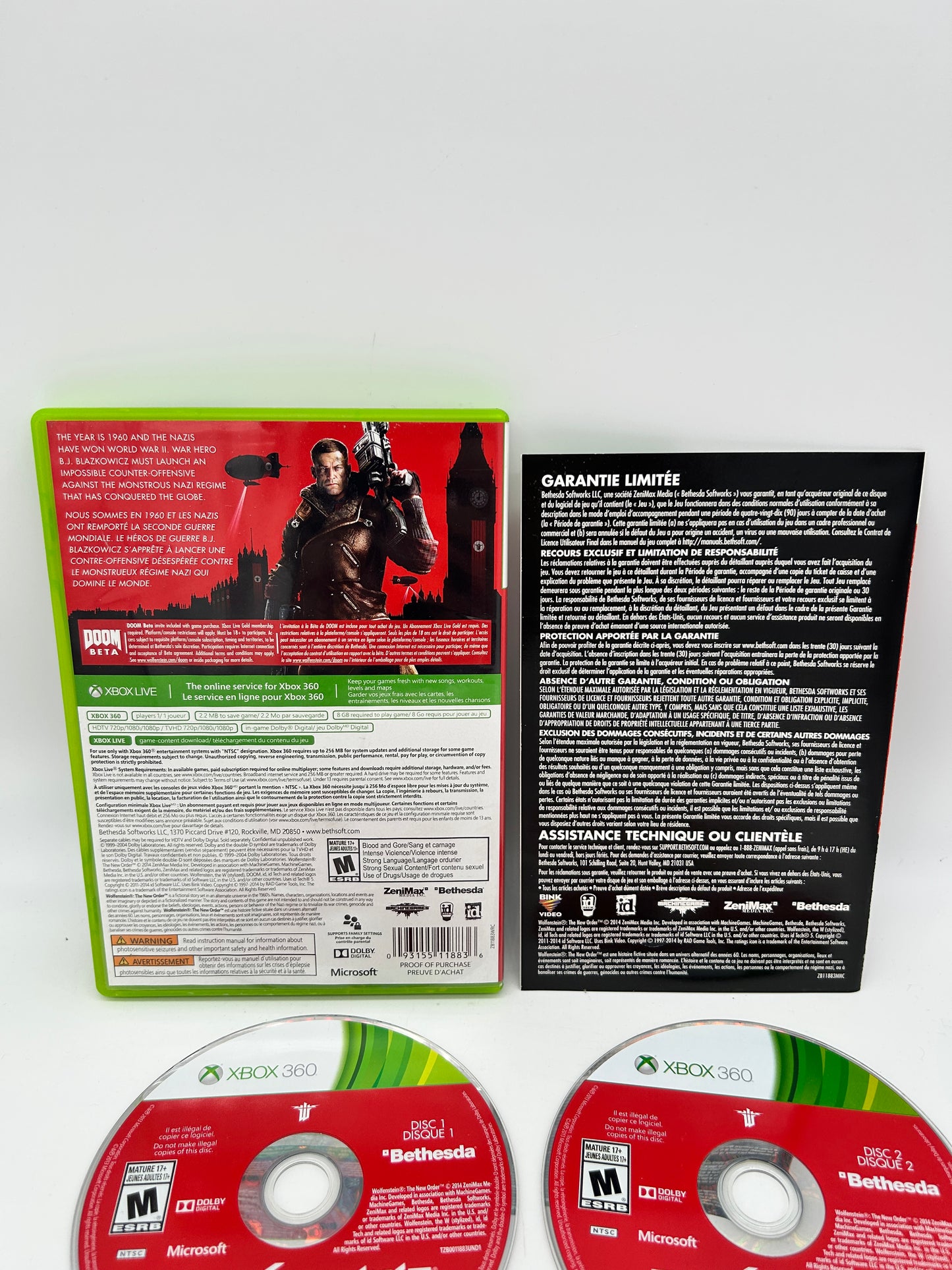 Microsoft XBOX 360 | WOLFENSTEiN THE NEW ORDER