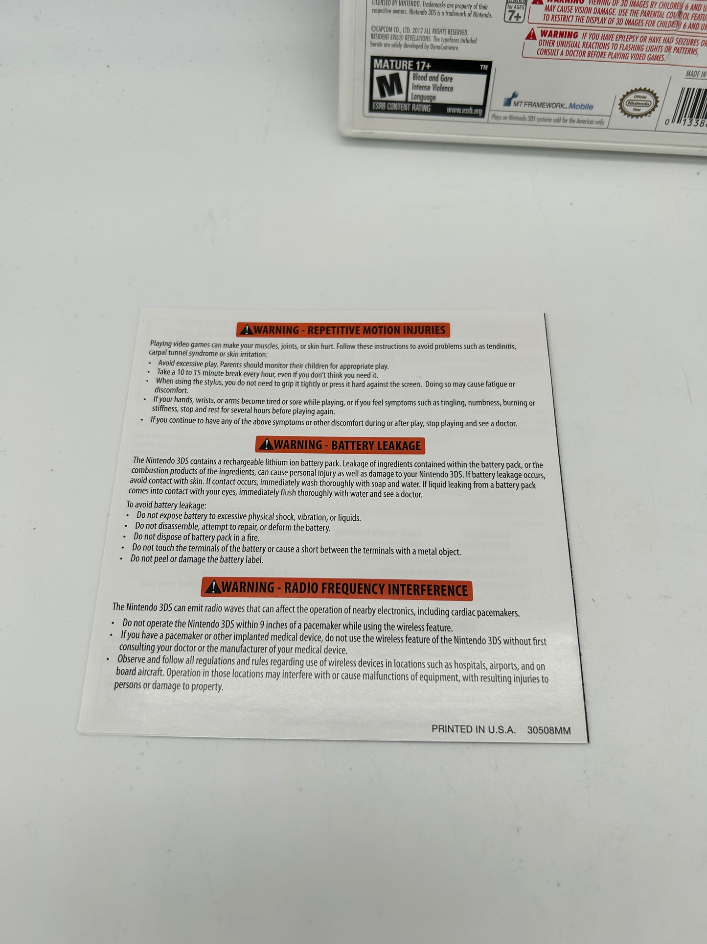 NiNTENDO 3DS | RESiDENT EVIL REVELATiONS