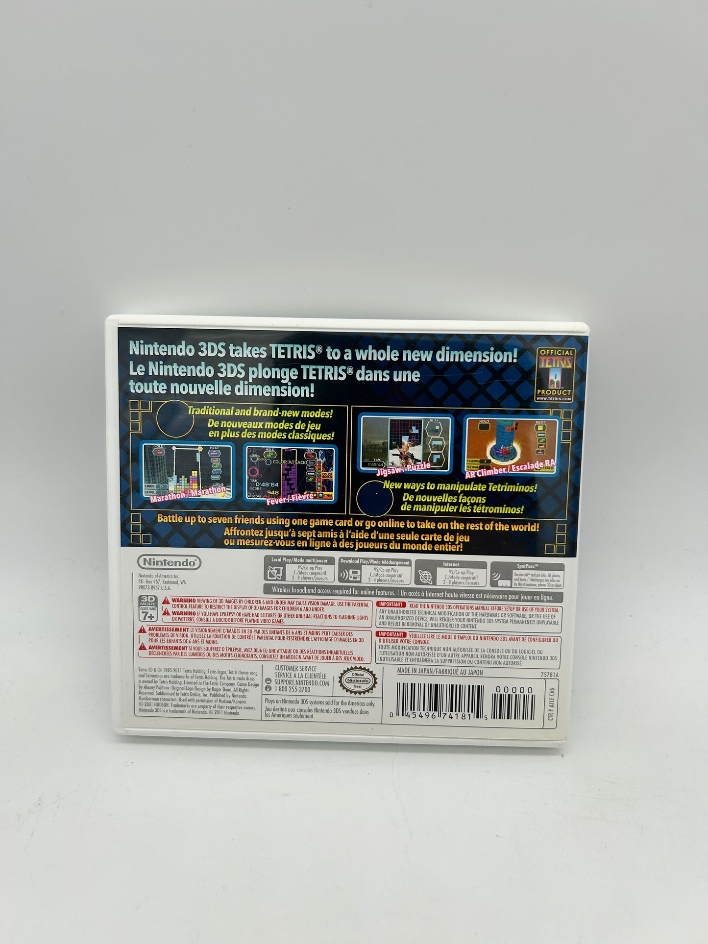 NiNTENDO 3DS | TETRiS AXiS