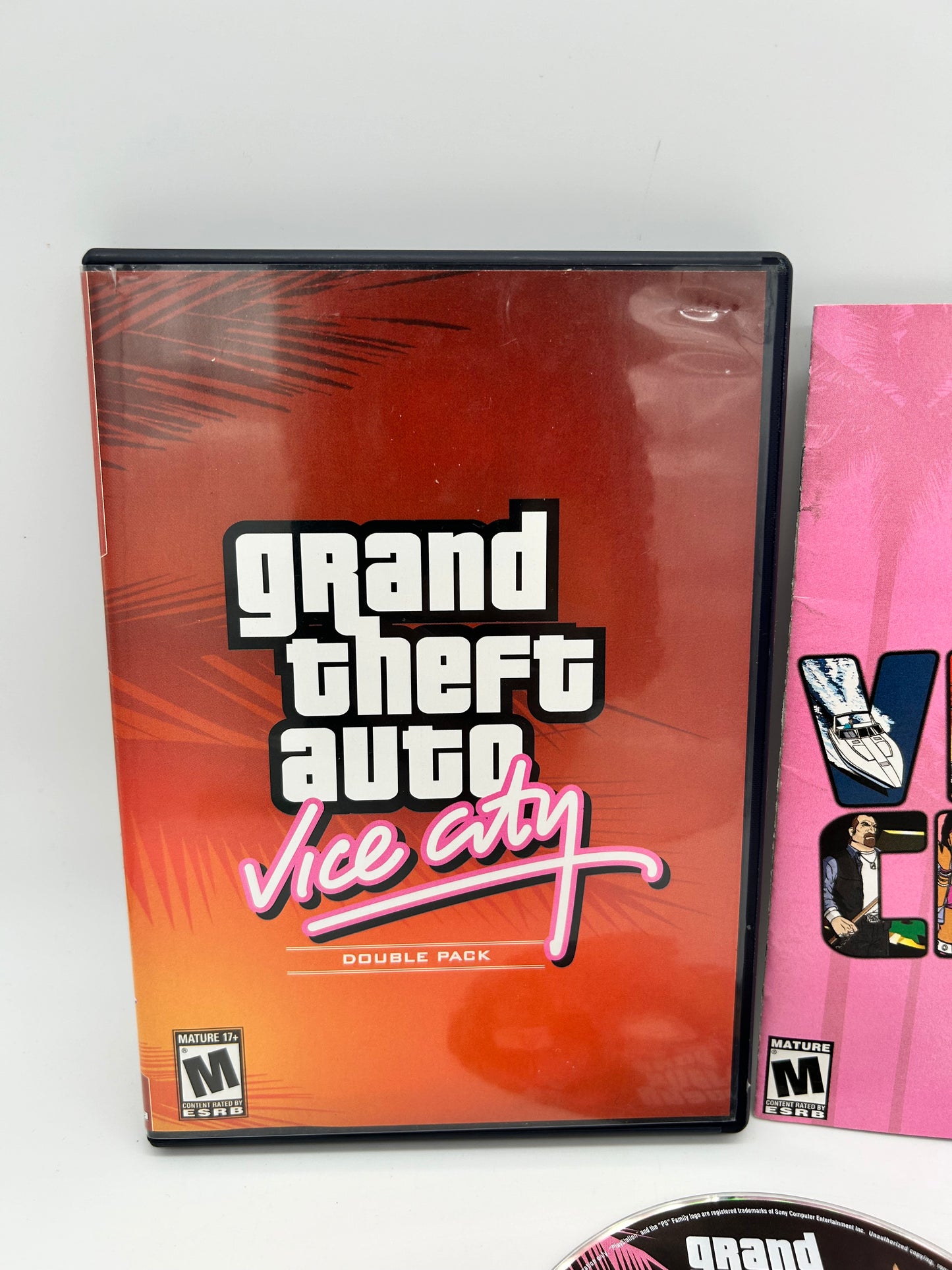 SONY PLAYSTATiON 2 [PS2] | GRAND THEFT AUTO DOUBLE PACK III &amp; ViCE CiTY | GREATEST HiTS