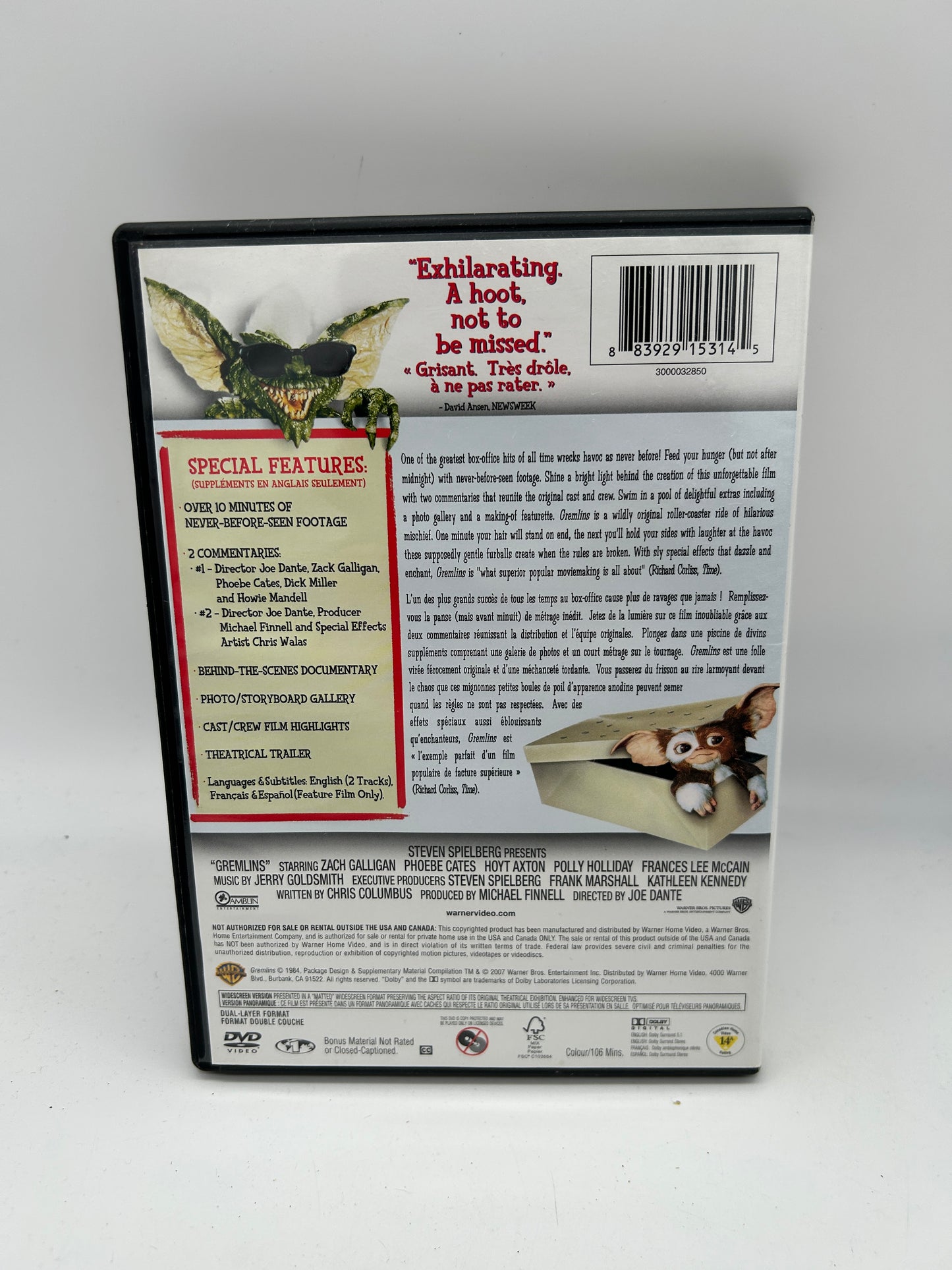 FiLM DVD | GREMLiNS | SPECiAL EDiTiON
